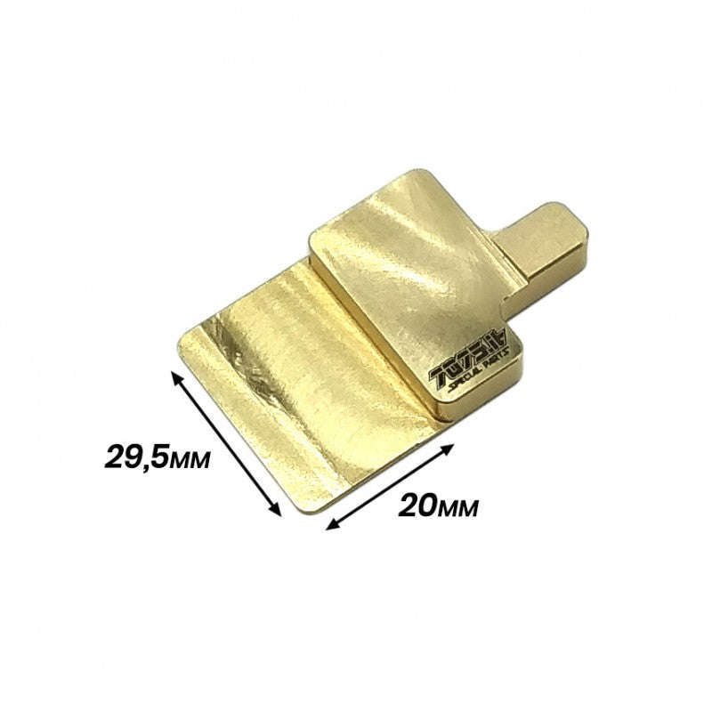 7075it T4'20 Brass Receiver Holder