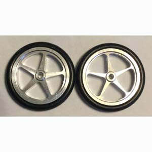 BNM 17" FRONT WHEELS "STAR" RAW (FRONT)