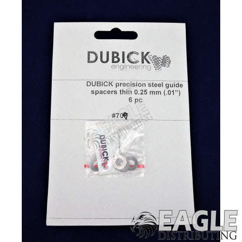 Steel Guide Spacer .010 (0.25mm) 6pc