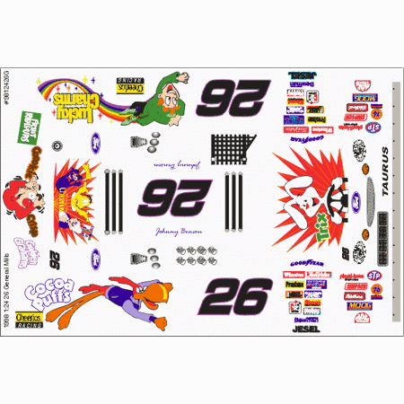 GRAFIX #26 TRIX DECALS