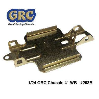 MID-AMERICA BRASS 4" GRC GREAT RACING CHASSIS