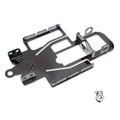 MID-AMERICA 1/32 HAMMER ASSEMBLED CHASSIS LEFT TURN ONLY