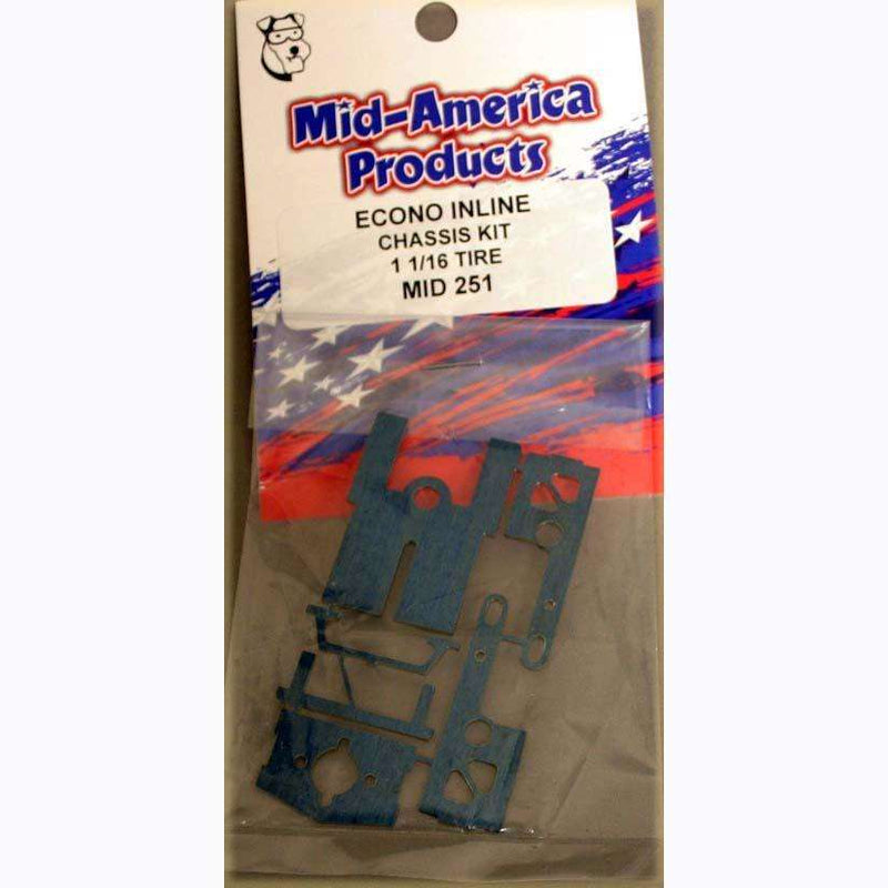 Mid America Products Econo Inline Chassis kit for 1 1/16"  or 1 3/16" TIRE