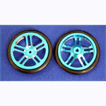 MID-AMERICA BINARY STAR FRONTS W/ O'RING .800 TALL LIGHT BLUE