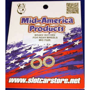 MID-AMERICA BRAKE ROTORS FOR FRONT AND REAR