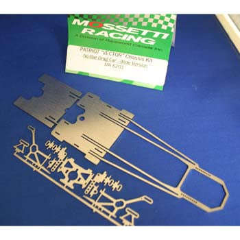 MOSSETTI VECTOR NO BAR DRAG CHASSIS KIT WIDE VERSION