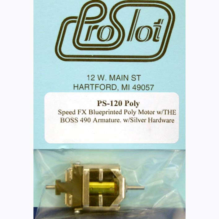 PRO SLOT SPEED FX D CAN NEO-POLY MOTOR W/ BOSS 490 ARM
