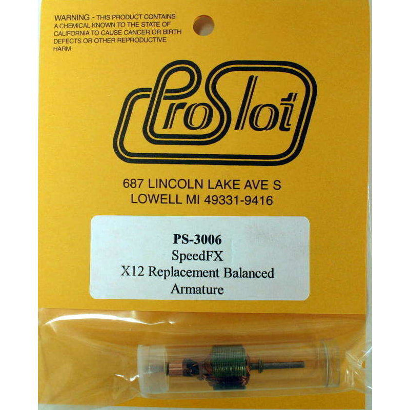 SPEED FX X12 Replacement Balanced Armature (commutator trued)