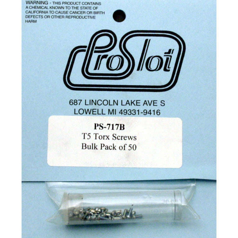 Pro-slot self starting T5 Torx can and endbell screws, new longer 3/16"