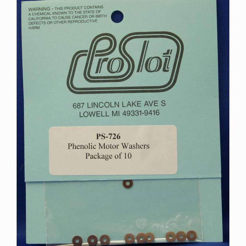 PROSLOT PHENOLIC MOTOR WASHERS (10 PK)
