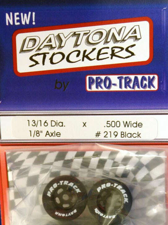 Pro Track Mini PROTRACK 1/8 X 13/16 X 500 FRONTS BLACK (pair) — Team EAM, Inc