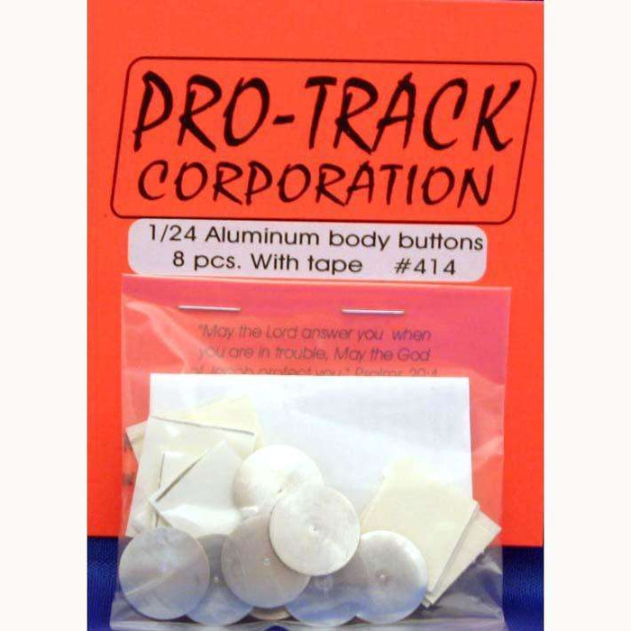 Pro-Track 1/24th Alum Body Buttons with Tape