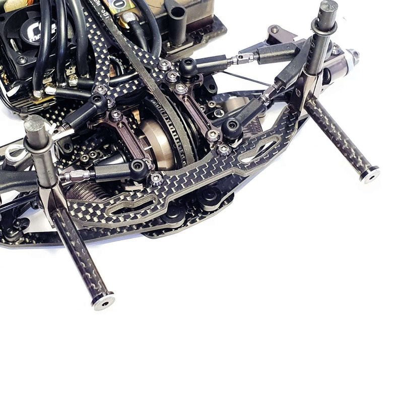 RCMaker GeoCarbon Rear Body Mount for Awesomatix