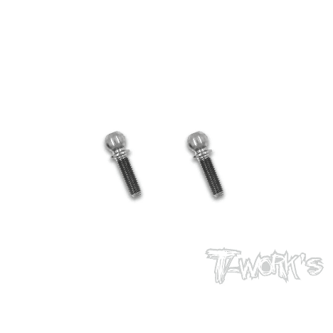 Tworks Titanium 4.9mm Ballstuds for Xray