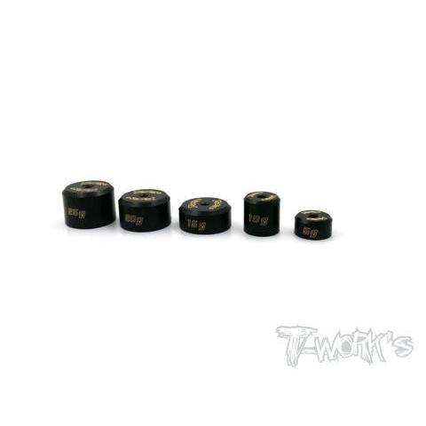 TWorks Anodized Balancing Brass Weight Set