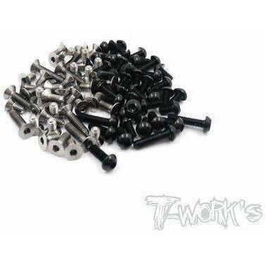 Tworks 64 Titanium and Alloy Screw Sets