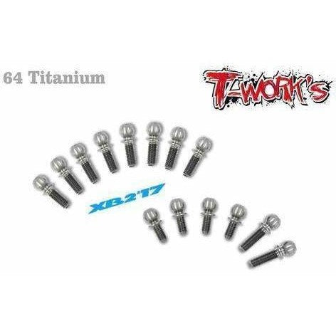 Tworks Titanium  Ball Stud sets