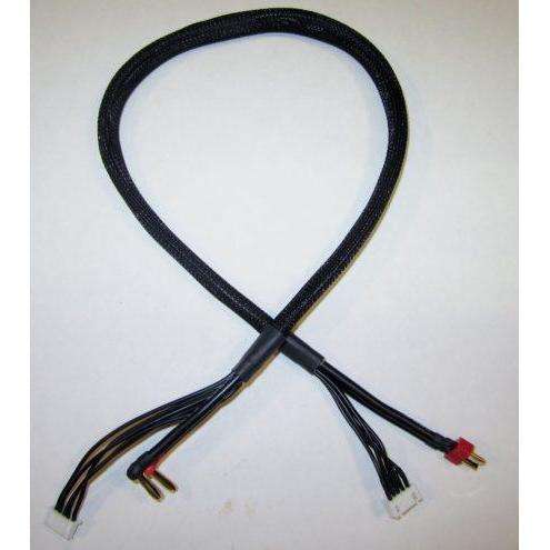 TQ 2Cell Charge Cable with balance plug for up to 4S battery with Deans or Stepped Bullets