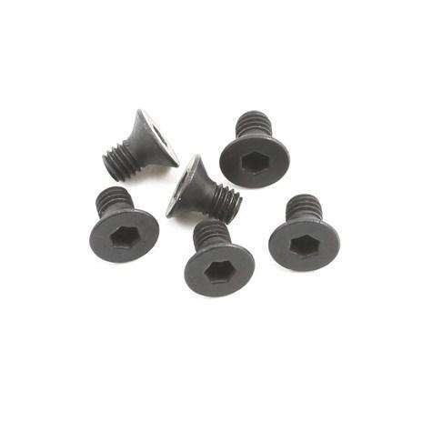 Team Associated Steel Flat Head Screws