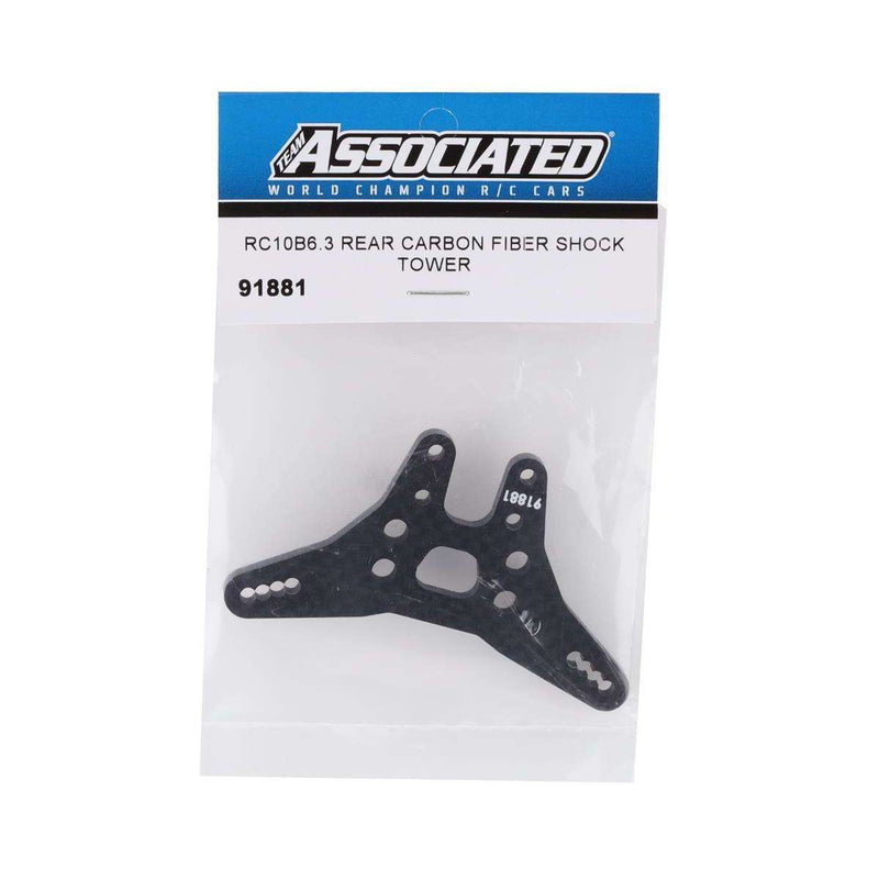 Team Associated RC10B6.3 Carbon Fiber "Wide Gull-Wing" Rear Shock Tower