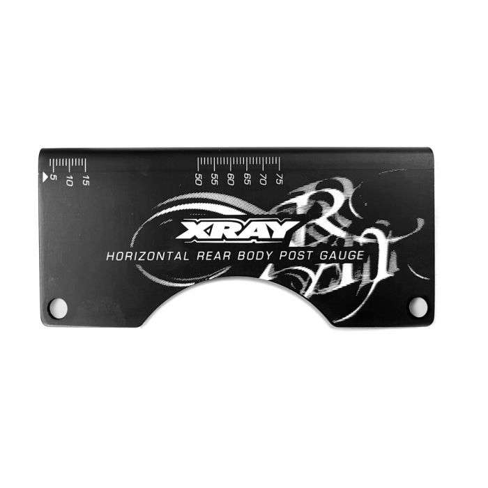 Xray X4 horizontal Body post mounting gauge