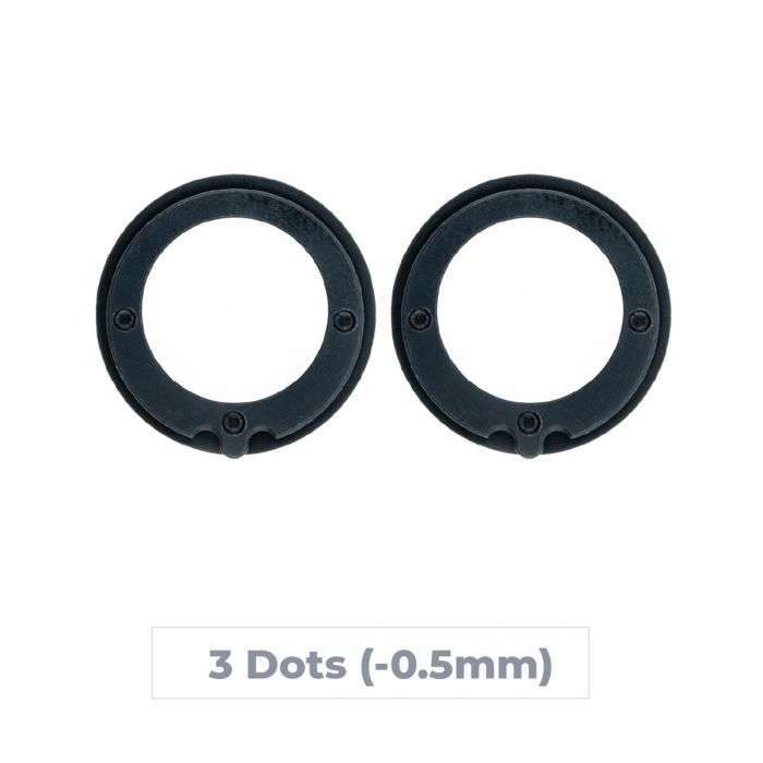 OfficinaRC Alu Bearing Housing for Mugen MTC2 (2) -.5mm height