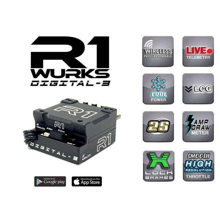 R1 Wurks Digital-3 Speed Controller