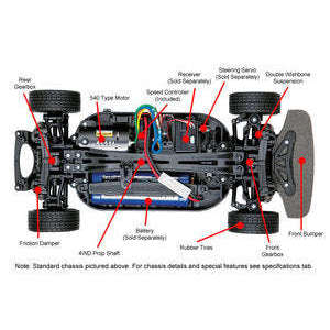 Team Reinert Racing MAN TGS TT-01 Type E Chasiss Kit