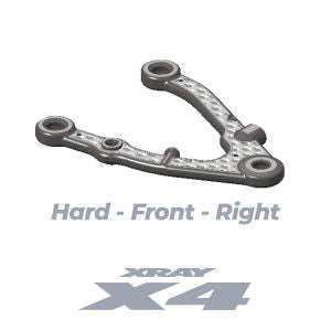 X4 CFF™ CARBON-FIBER FUSION FRONT LOWER ARM - HARD - RIGHT